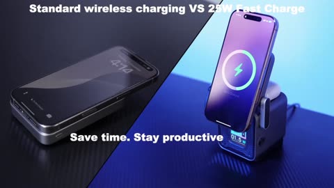 ChargeUnie Real-Time Smart UI Desktop 3-in-1 Charging Hub by ChargeUnie