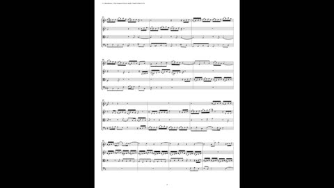 J.S. Bach - Well-Tempered Clavier: Part 1 - Fugue 09 (String Quartet)