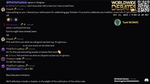 0127 WIDESTREAM - Worldwide Debates - YouTube/Twitch/Rumble