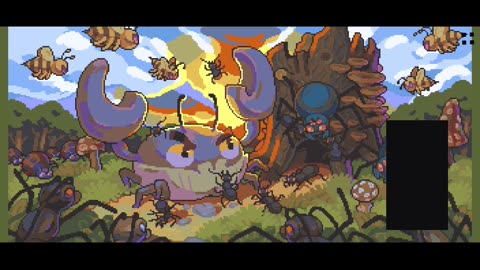 Ant colony: wild forest game