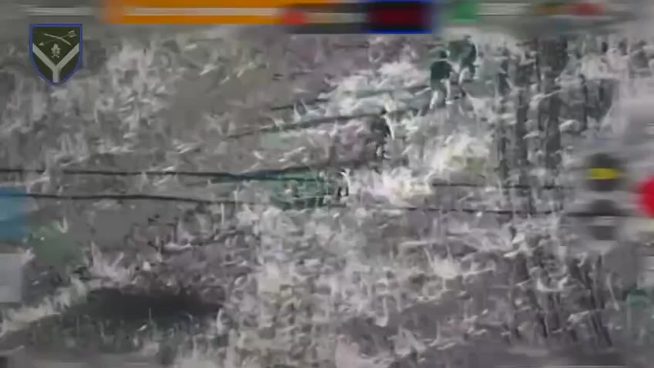🔥 A massive enemy assault with a column of armored vehicles was stopped by