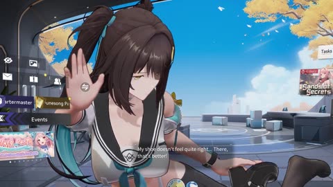 Snowbreak Siris Underwater Hues Lobby Interactive