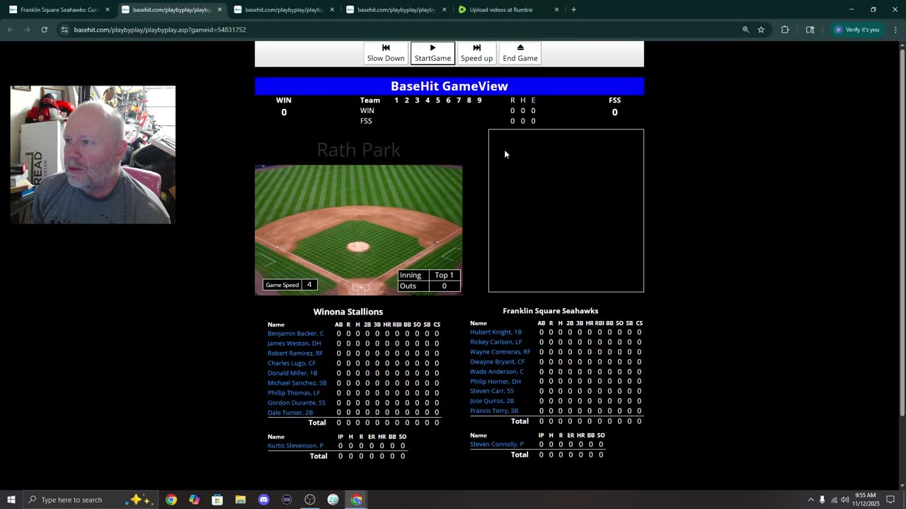 Winona vs. Franklin Square: World Series '92