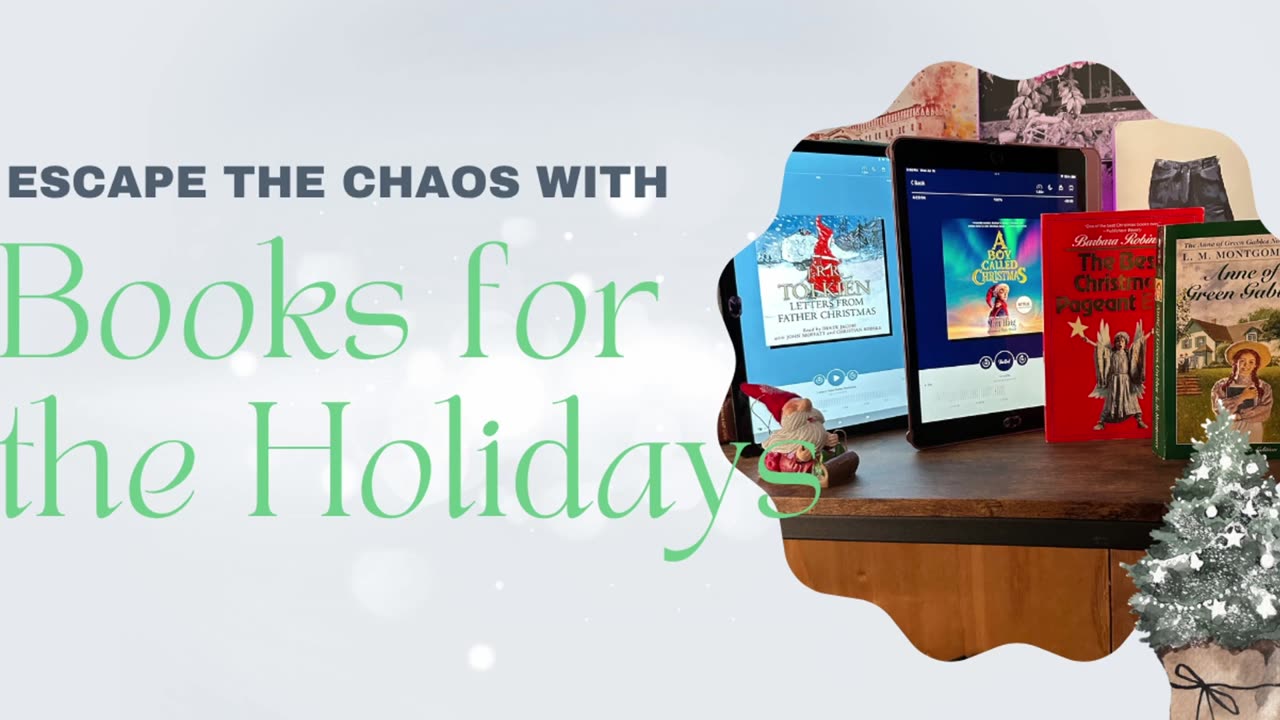 Escape The Chaos With Books For The Holidays