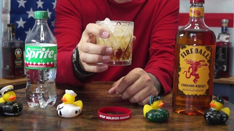 Michael Aquilina - Fireball Cinnamon Whiskey & Sprite Winter Spiced Cranberry Whiskey