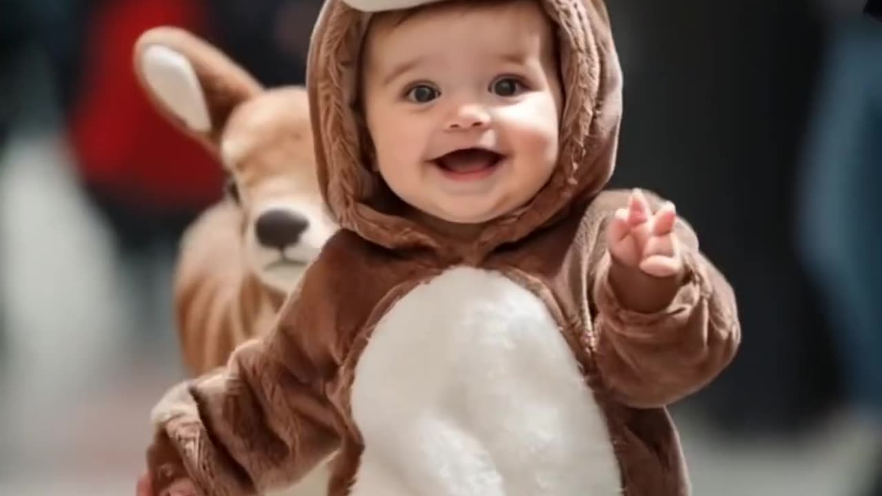 Charming Baby Animal Fashion Show_ Inspiring Outfit Ideas for Toddlers#shorts #viralvideo