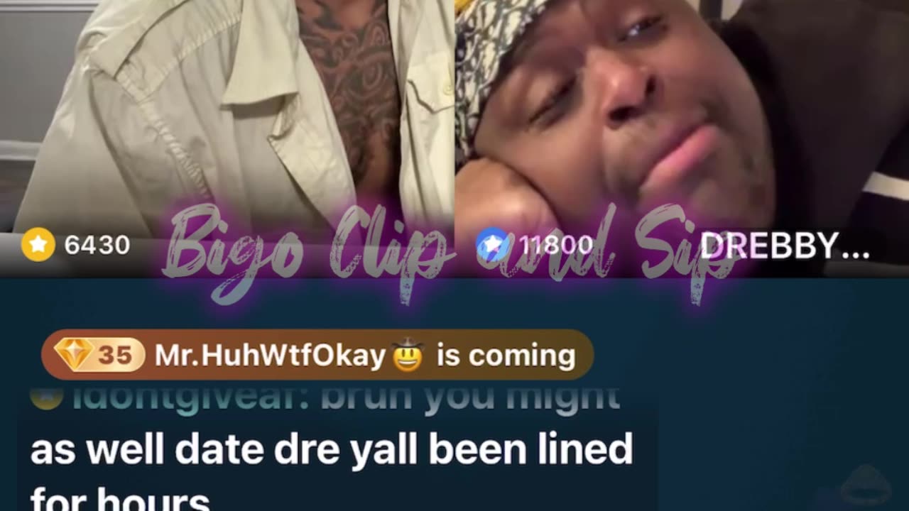 DreBaby lines Droski n speaks on 21/bigo content house n more 10/13/25 #bigoclipandsip