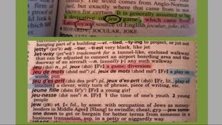 The meaning of Jew-el