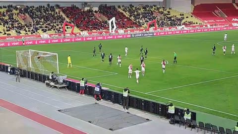 AS Monaco vs AJ Auxerre (penalty Wissam Ben Yedder)