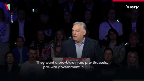 Orban urges Hungarians to 'rebel against Brussels', claims bloc wants 'pro-war' govt in Hungary