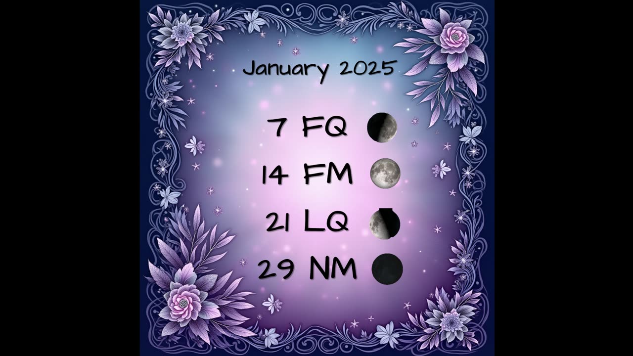 New moon 29 January 2025