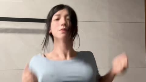 Elegant Blue Dress Lissome Street Dance | Daily Beauty EP 810