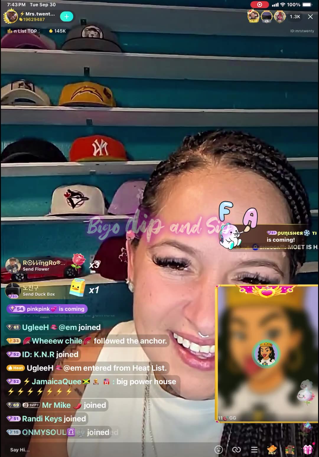 MrsTwenty n Twenty go live after allegations of infedelity 9/30/25 #bigoclipandsip