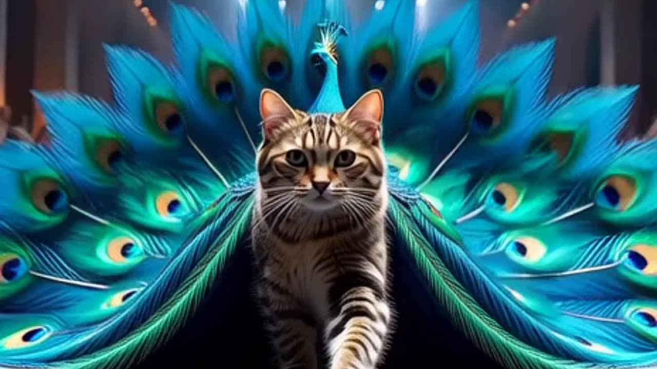 Here is the real catwalking