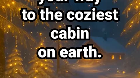 POV: you’re on your way to the coziest cabin on earth #christmasmusic #sleepsounds #meditation