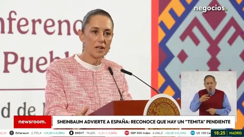 ÚLTIMA HORA: Claudia Sheinbaum advierte a España: reconoce que hay un “temita” pendiente