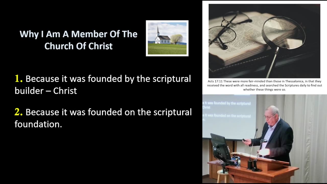 Why I Am A Member Of The Church Of Christ - Lesson 1