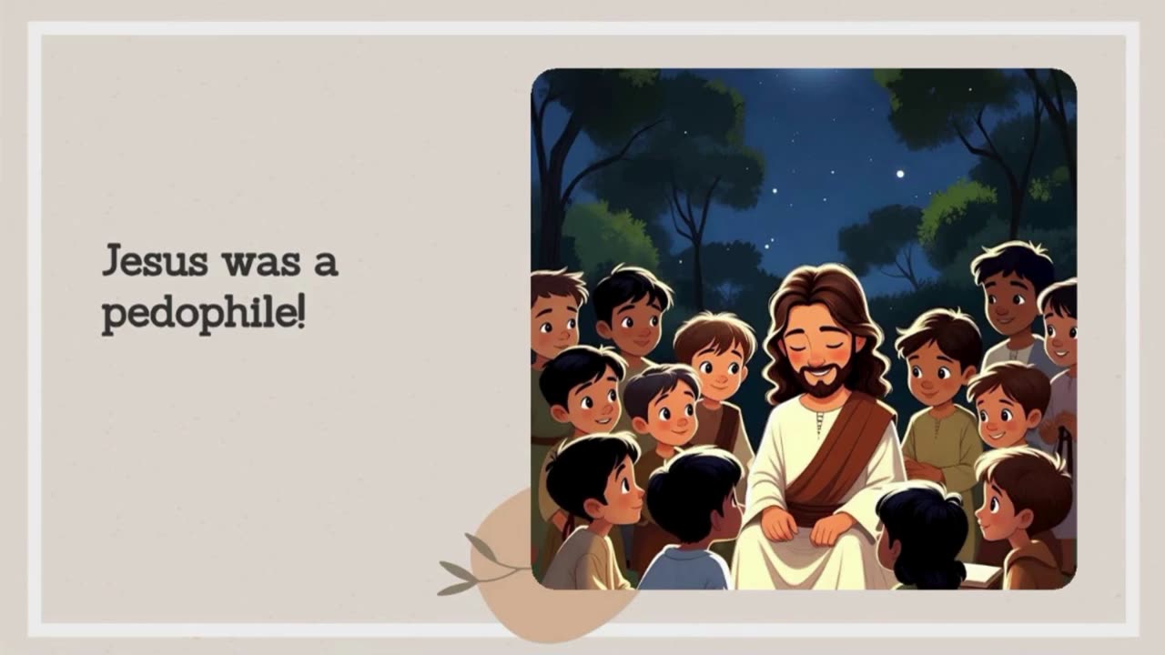 Presentation of Jesus Christ and The Naked Boy! prove this wrong!