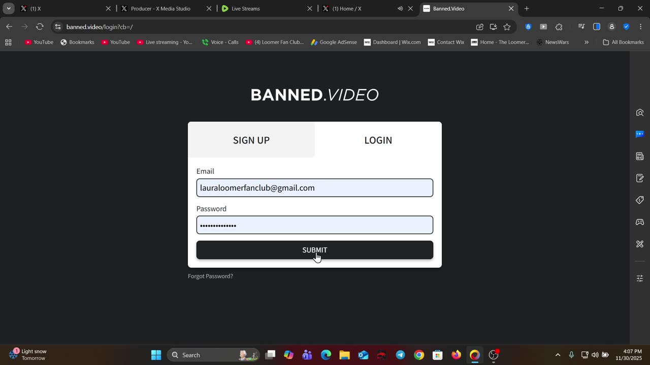 SUNDAY LIVE 11-30-2025