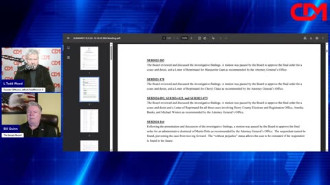 We Caught Raffensperger - Bill Quinn - CDM CLIPS