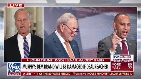 Thune ‘Willing to Give Dems a Vote' in Latest Negotiations to End Schumer’s Shutdown