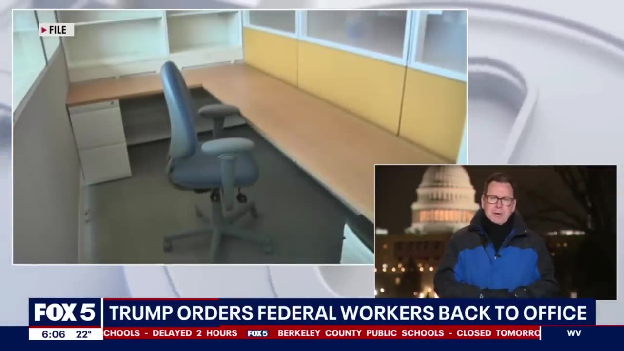 DC reacts as Trump orders federal workers back to offices.