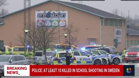 At least 10 people KILLED in Sweden in *SCHOOL SHOOTING*!!!