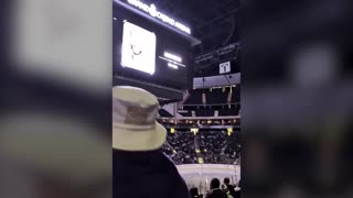 Minnesota nurse killed by federal agents remembered at hockey game