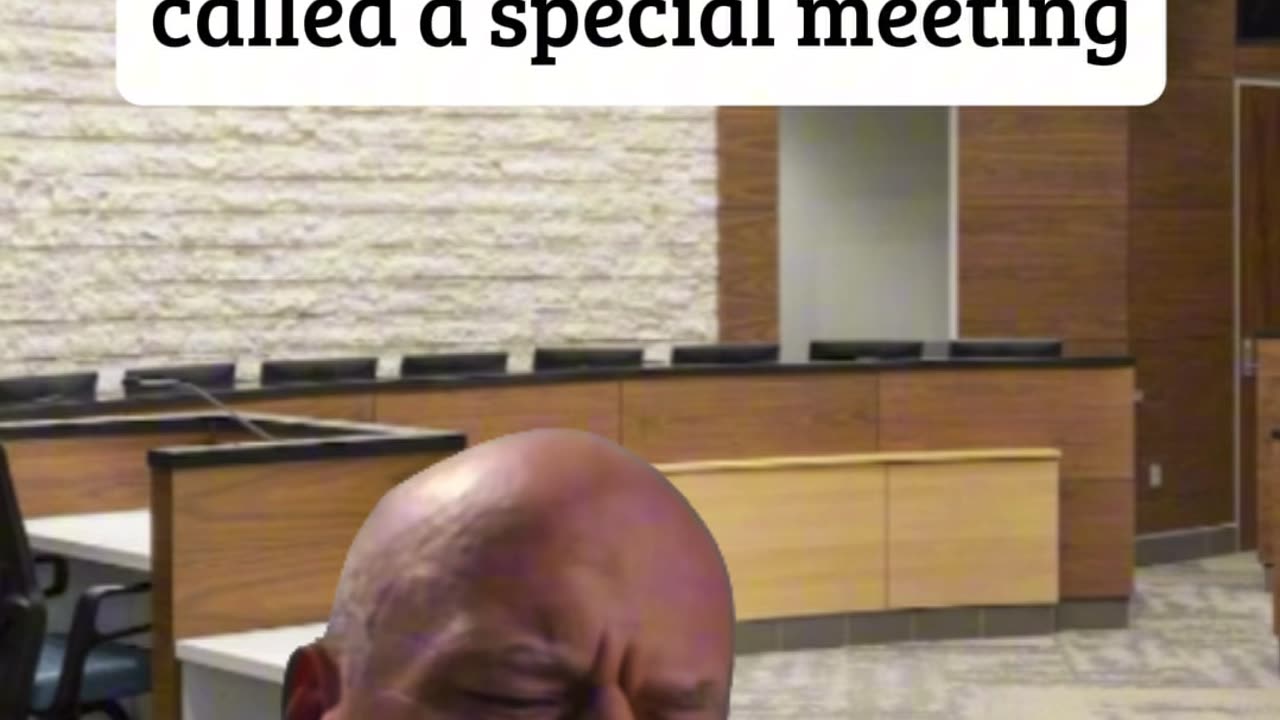 Why did they have a special meeting?