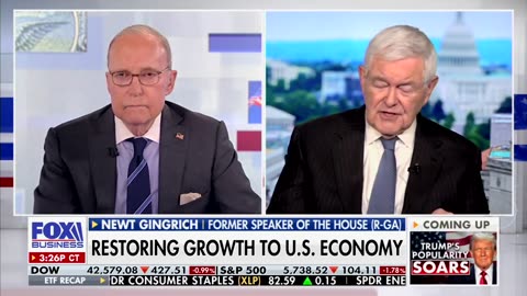 Newt Gingrich Explains Strategic Impact Of Trump's Tax Reforms On National Growth