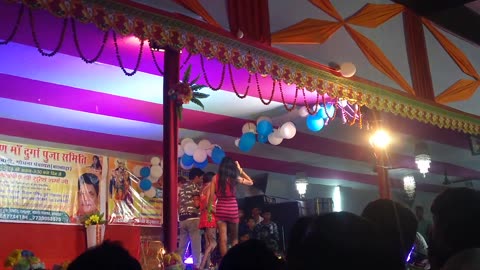 Raja aawa ta maza bhojpuri stage Dance gaon performance