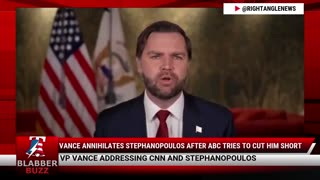 Vance Annihilates Stephanopoulos After ABC Tries to Cut Him Short