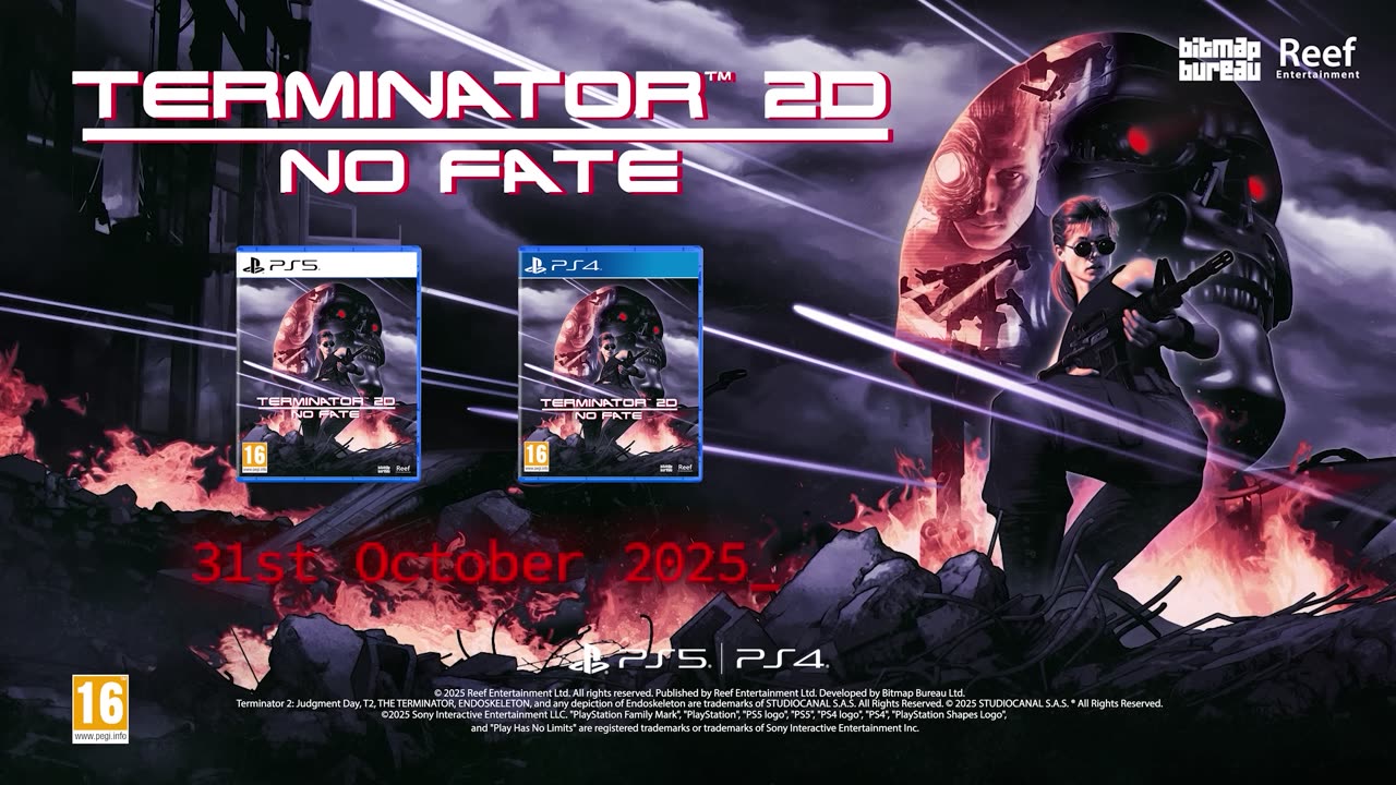 Terminator™ 2D NO FATE – Official Game Overview Trailer