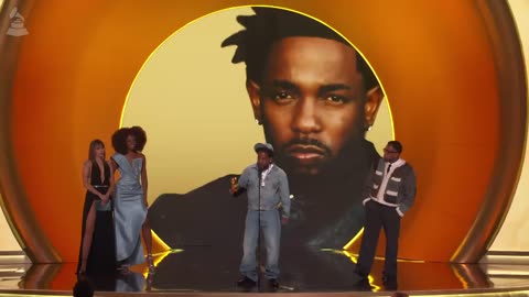 KENDRICK LAMAR Wins Record Of The Year For NOT LIKE US 2025 GRAMMYs Acceptance Speech