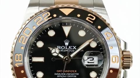 ROLEX GMT-MASTER II BLACK CASE WATCH