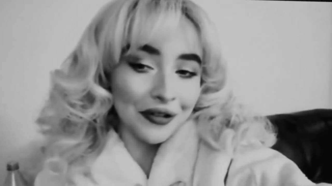 Sabrina Carpenter’s special video for Team Sabrina VIP at night one of DublinShortnSweet