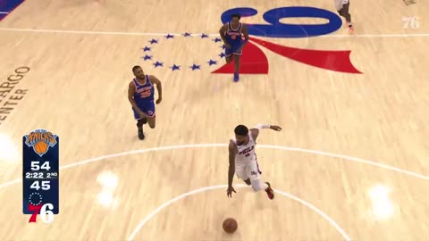 Philadelphia 76ers - 🅿️ with the emphatic one-hand jam!