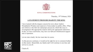 The Alex Jones Show THURSDAY LIVE SHOW STREAM 2/19/26