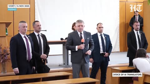 On Cam: Slovak PM Questions Trump's 24-Hour Claim About Ukraine; 'War Is Still On Because...'