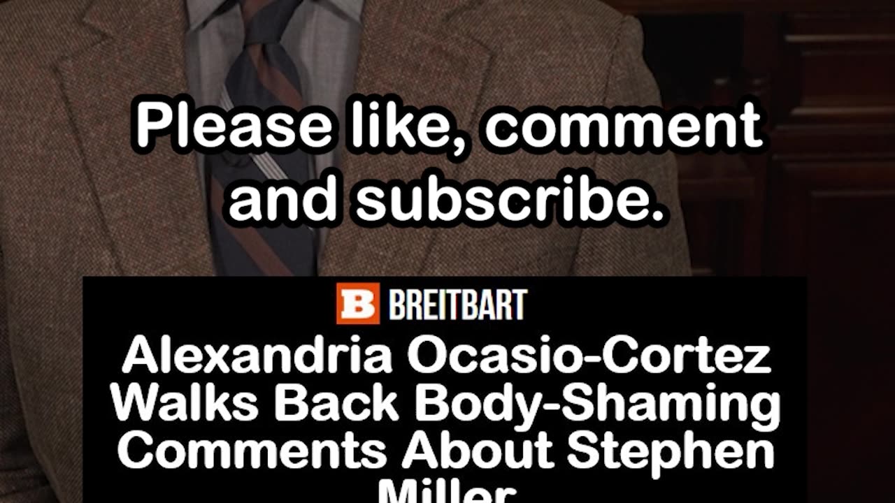 AOC Tries Body-Shaming Stephen Miller—Immediately Walks It Back