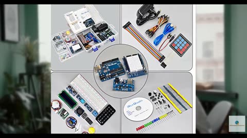 REXQualis Super Starter Kit Based on Arduino UNO R3 with Tutorial and Controller