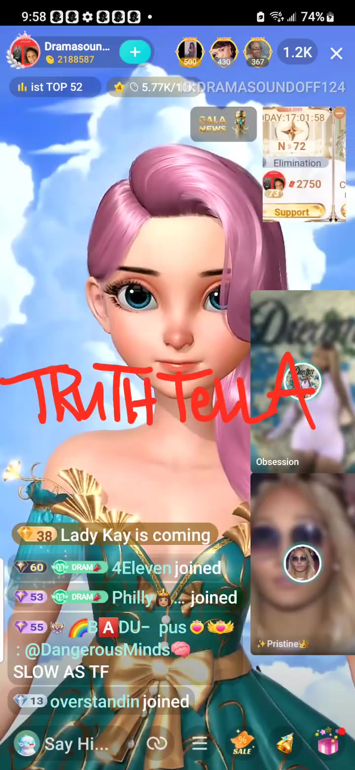 STORM TELLS DRAMASOUNDOFF SHES MARRIED TO HER BABYDADDY VINCI NOW DRAMA TELLS HER GIRL BYE!