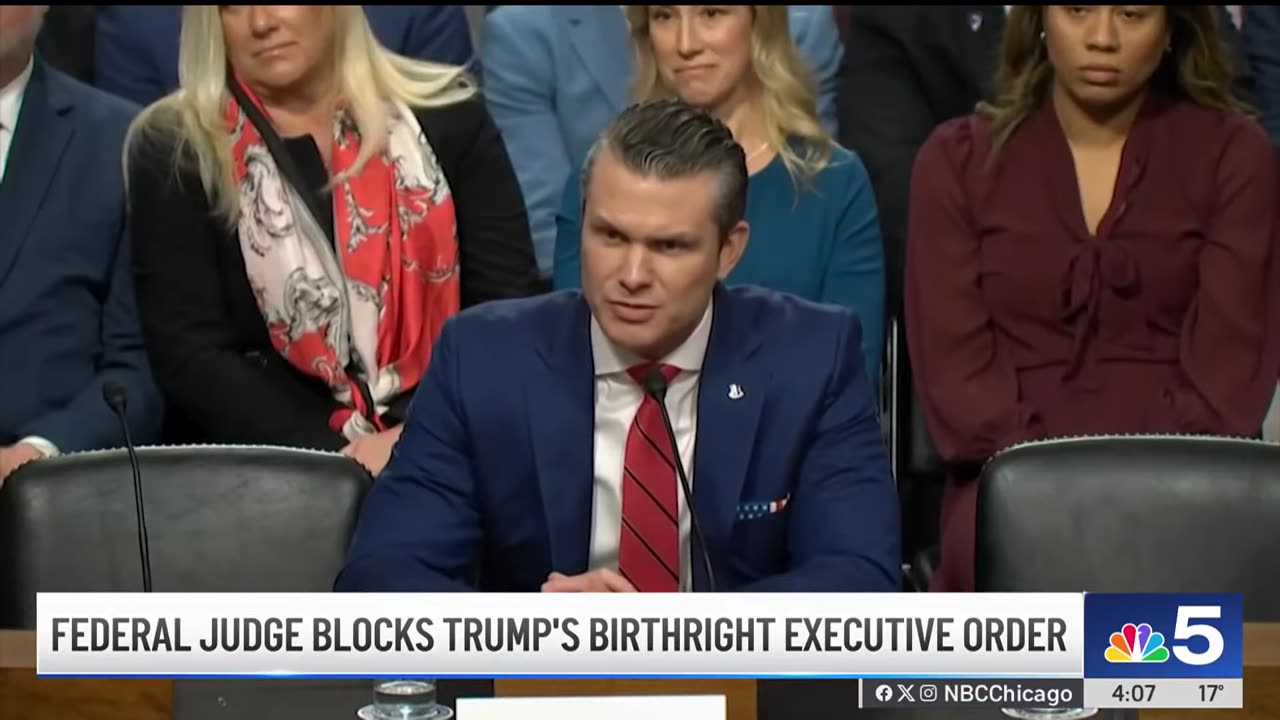 Federal judge temporarily blocks Trump's bid to end birthright citizenship