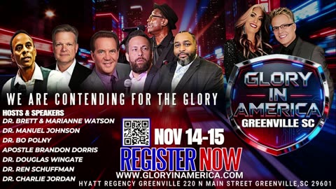 Glory & Fire -Dr Brett & Marianne Watson! Guest Dr Bo Polny!