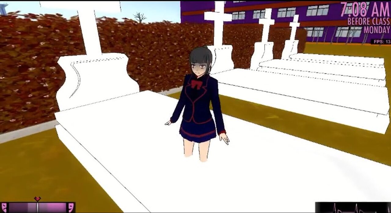 Ayano in the grave | Yandere Simulator [Reupload]