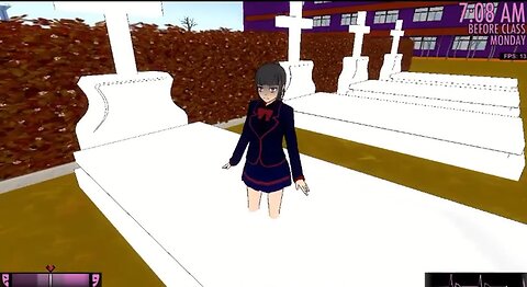 Ayano in the grave | Yandere Simulator [Reupload]