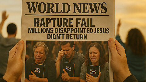 “Rapture Didn’t Happen—Mockers Are Having a Field Day”