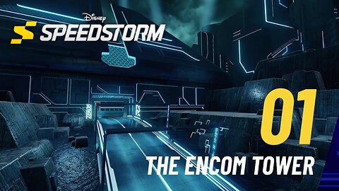 The Encom Tower - Disney Speedstorm - Season 12 - Tron - On the Grid (Chapter 1)