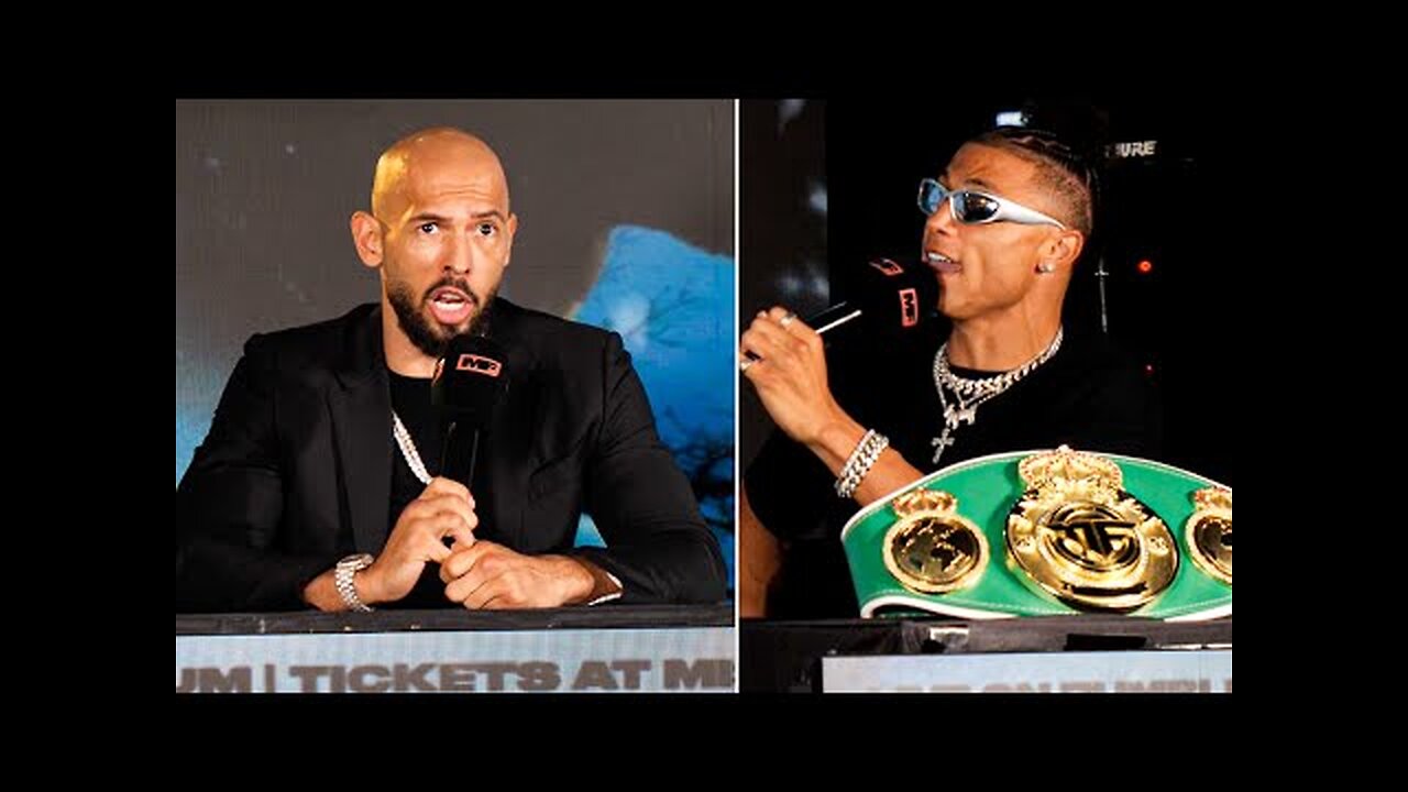 ANDREW TATE VS CHASE DEMOOR (FULL PRESS CONFERENCE)