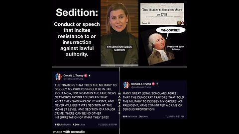 Will the MILITARY hold these TRAITORS accountable!!!